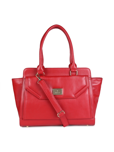 

Van Heusen Woman Red Solid Shoulder Bag
