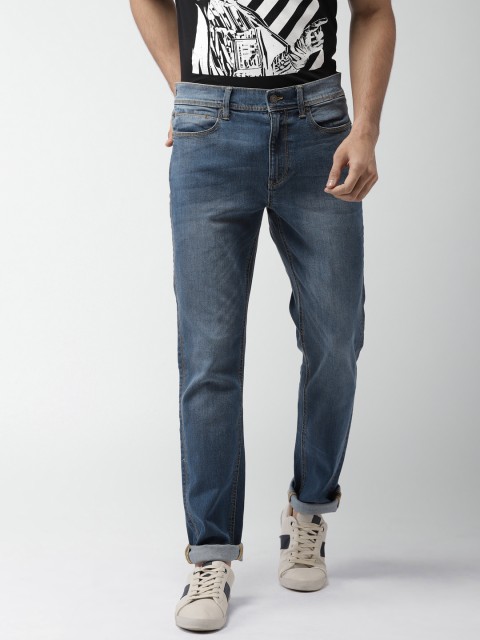 

Celio Men Blue Slim Fit Mid-Rise Clean Look Stretchable Jeans
