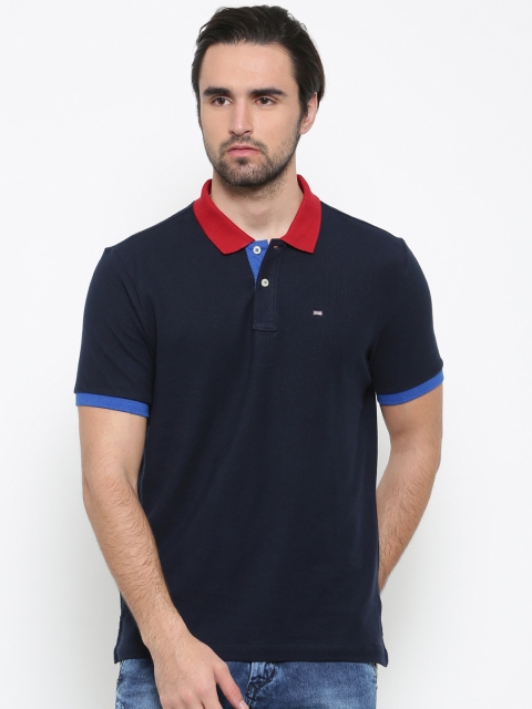 

Arrow Sport Men Navy Polo T-shirt, Navy blue