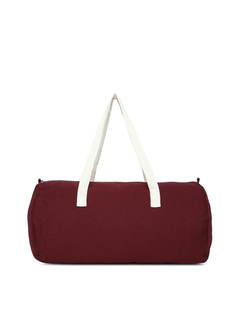 

FOREVER 21 Women Burgundy Duffel Bag