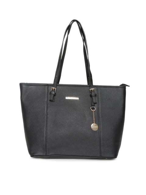 

Lino Perros Black Solid Shoulder Bag