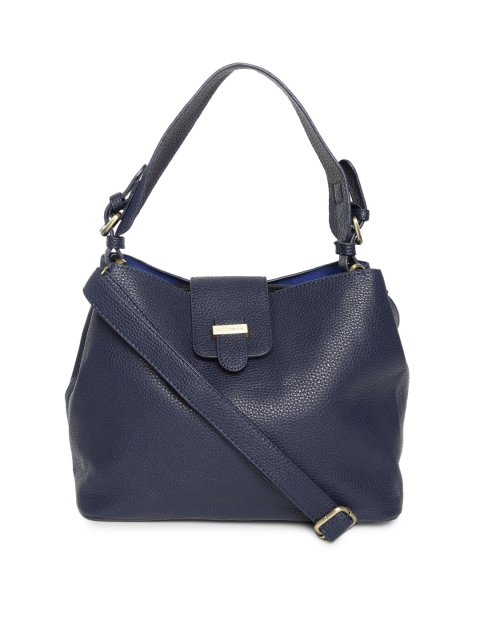 

Lino Perros Navy Blue Solid Shoulder Bag