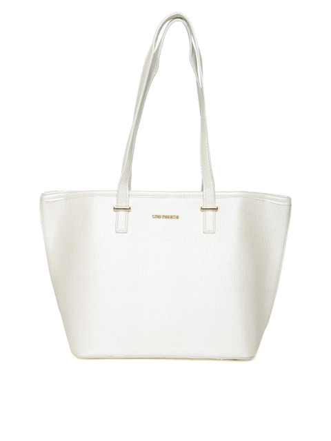 

Lino Perros Off-White Solid Shoulder Bag