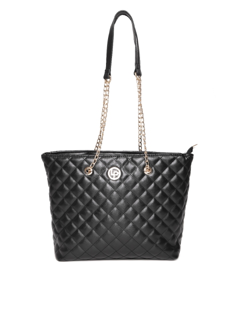 

Lino Perros Black Quilted Shoulder Bag
