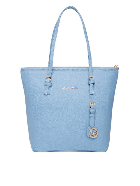 

Lino Perros Blue Solid Shoulder Bag