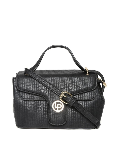 

Lino Perros Black Solid Sling Bag