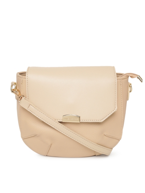 

Lino Perros Beige Solid Sling Bag