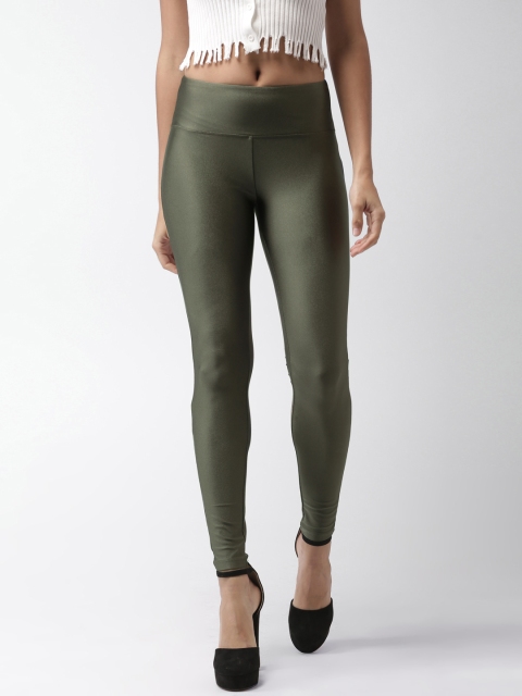 

FOREVER 21 Olive Green Tights