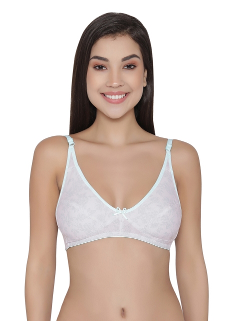 

Clovia Green Solid Non-Wired Non Padded Everyday Bra BR1071P11
