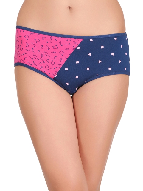 

Clovia Women Red Printed Hipster Briefs PN2010P14, Pink
