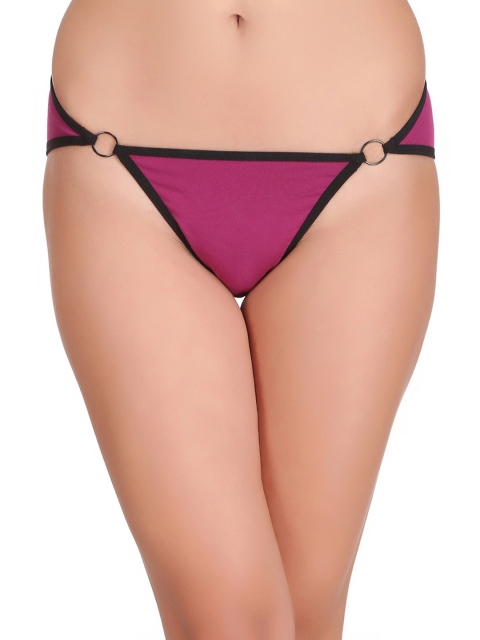 

Clovia Women Purple Bikini Briefs PN2041P15XL