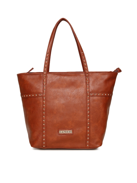 

Caprese Brown Solid Shoulder Bag