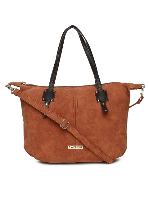 

Caprese Brown Solid Shoulder Bag