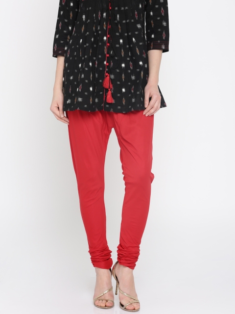 

Melange by Lifestyle Red Churidar