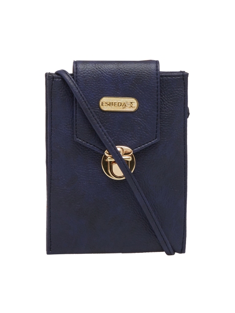 

ESBEDA Blue Solid Sling Bag