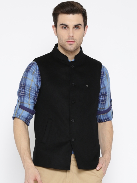 

Blackberrys Black Slim Fit Nehru Jacket