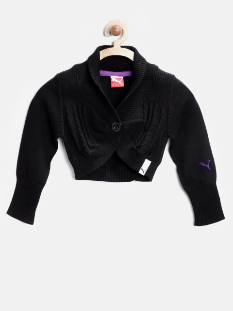 

PUMA Girls Black Hollywood Cardigan