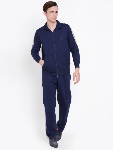 

Cloak & Decker by Monte Carlo Navy Solid Tracksuit, Navy blue