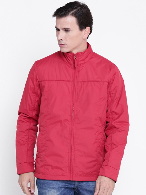 

Cloak & Decker by Monte Carlo Men Red Solid Tailored Jacket