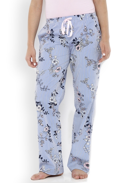 

Heart 2 Heart Blue Printed Lounge Pants LP117COSMLP