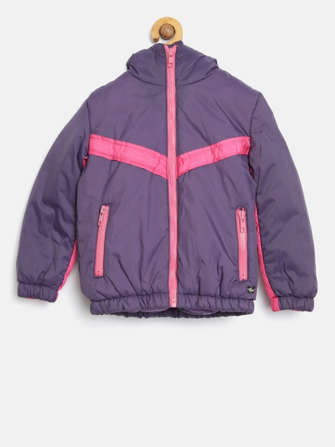 

Blue Giraffe Girls Purple Padded Jacket