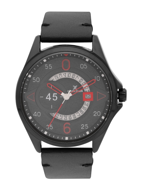 

Daniel Klein Premium Men Gunmetal-Toned Analogue Watch DK11485-2, Metallic