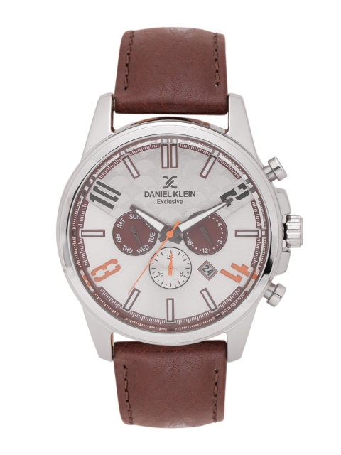

Daniel Klein Men Silver-Toned Analogue Watch DK11497-6