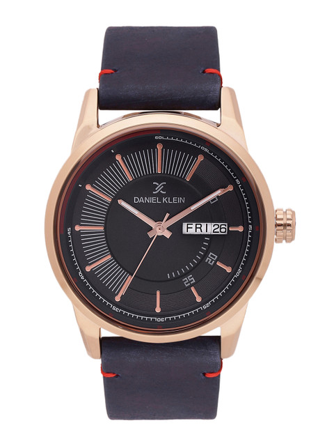 

Daniel Klein Premium Men Navy Analogue Watch DK11493-3, Navy blue