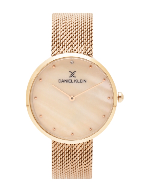 

Daniel Klein Premium Women Beige Analogue Watch DK11458-3