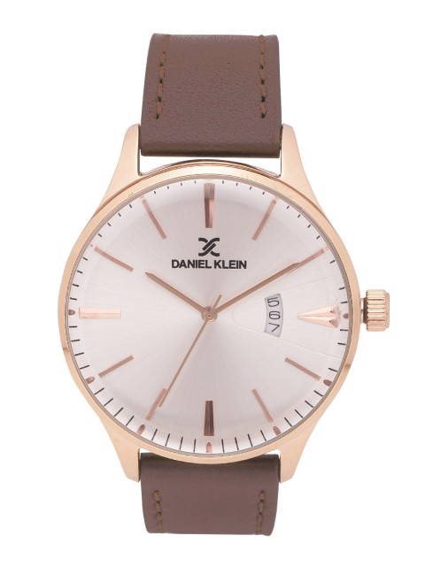 

Daniel Klein Men Silver-Toned Analogue Watch DK11608
