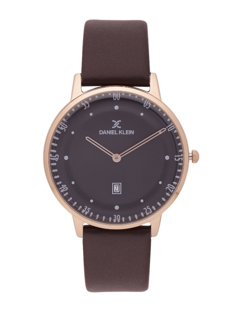 

Daniel Klein Men Coffee Brown Analogue Watch DK11506-2