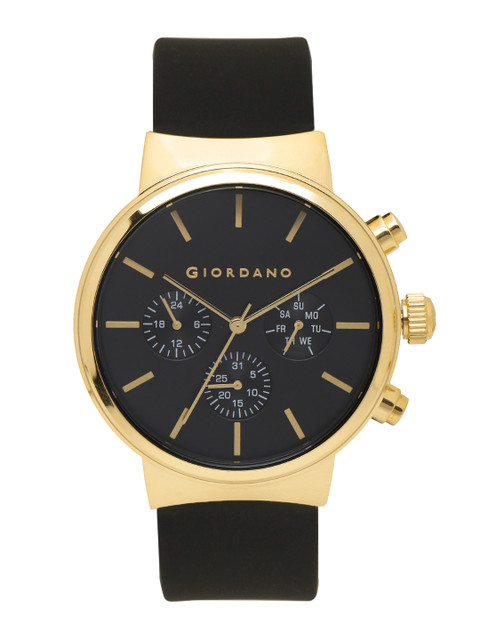 

GIORDANO Men Black Analogue Watch 1843-05