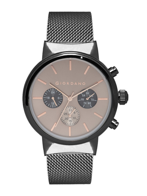 

GIORDANO Men Brown Analogue Watch 1843-44