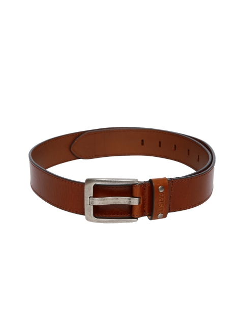 

U.S. Polo Assn. Men Tan Brown Leather Belt