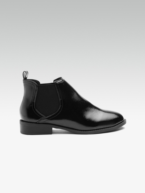 

DOROTHY PERKINS Women Black Flat Boots