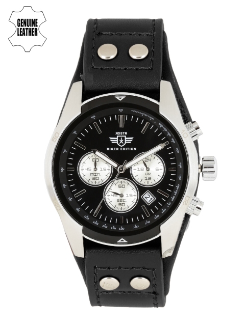 

Roadster Men Black & Silver-Toned Analogue Watch MFB-PN-HP-3928