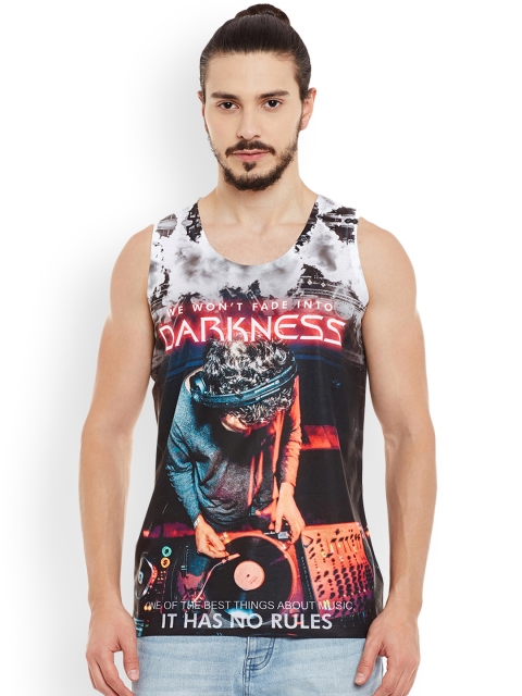 

Wear Your Mind Men Multicoloured Printed Round Neck T-shirt, Multi