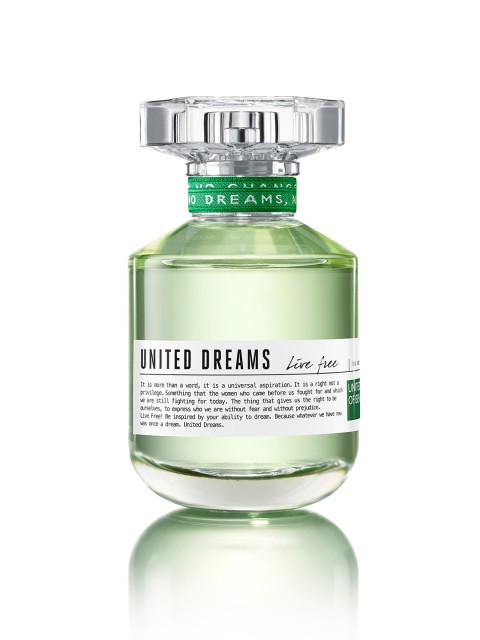 

United Colors of Benetton Women United Dreams Live Free Eau de Toilette 50 ml, Green