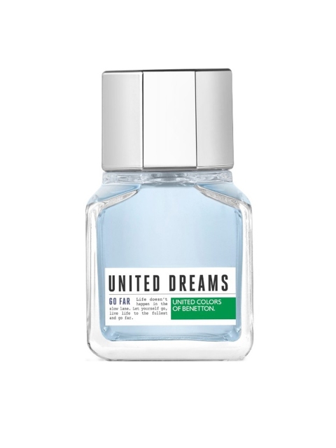 

United Colors of Benetton Men United Dreams Go Far Eau De Toilette 60 ml, Blue