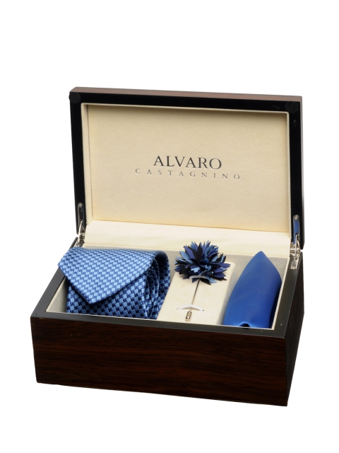 

Alvaro Castagnino Men Blue Accessory Gift Set