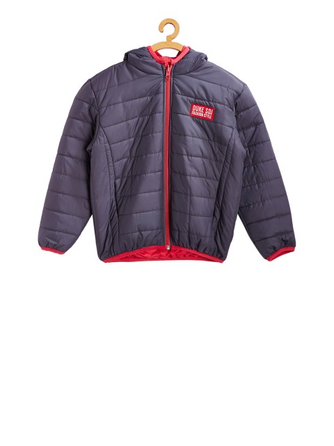

Duke Boys Grey Solid Padded Jacket