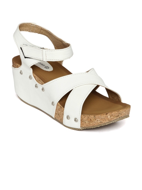 

Marc Loire Women White Solid Sandals