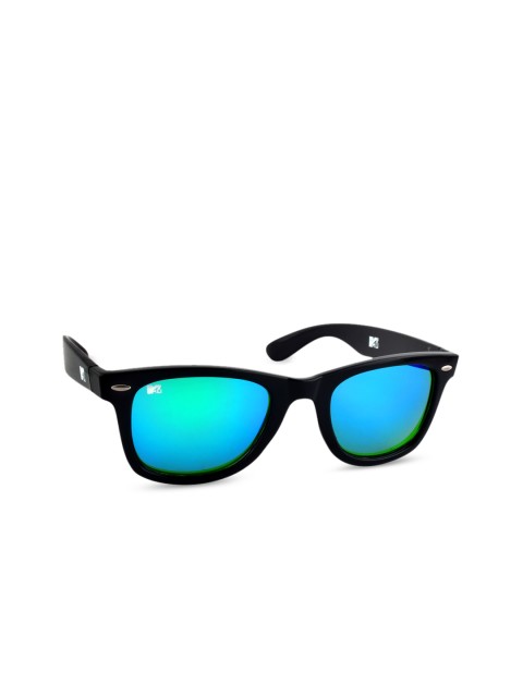 

MTV Unisex Mirrored Wayfarer Sunglasses MTV-122-C9, Green