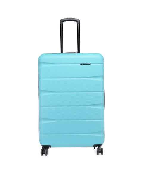 

Teakwood Leathers Unisex Turquoise Blue Large Trolley Bag