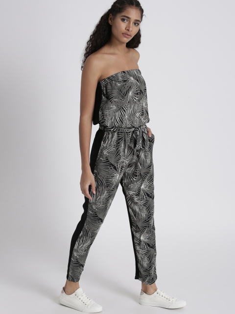 

Chemistry Black & Grey Printed Jumpsuit