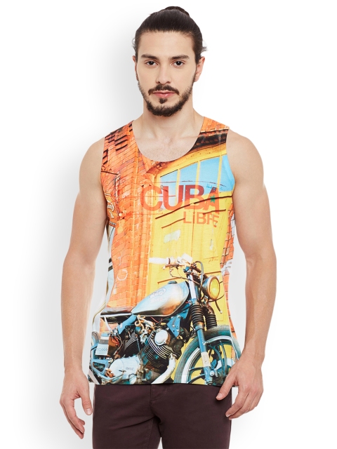 

Wear Your Mind Men Multicoloured Printed Round Neck T-shirt, Multi
