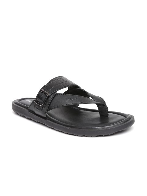 

Bata Men Black Comfort Sandals