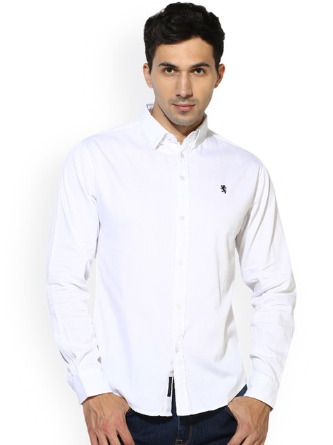 

Red Tape Men White Smart Regular Fit Solid Casual Shirt