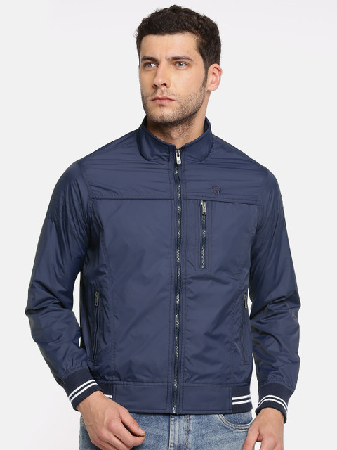 

Duke Men Blue Solid Bomber