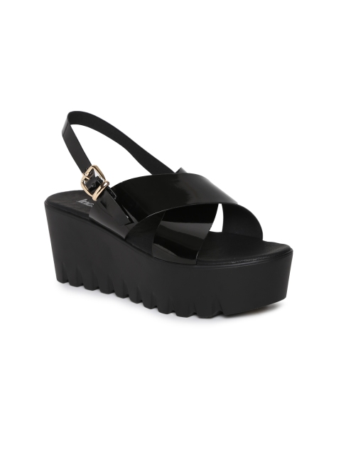 

Inc 5 Women Black Solid Flatforms